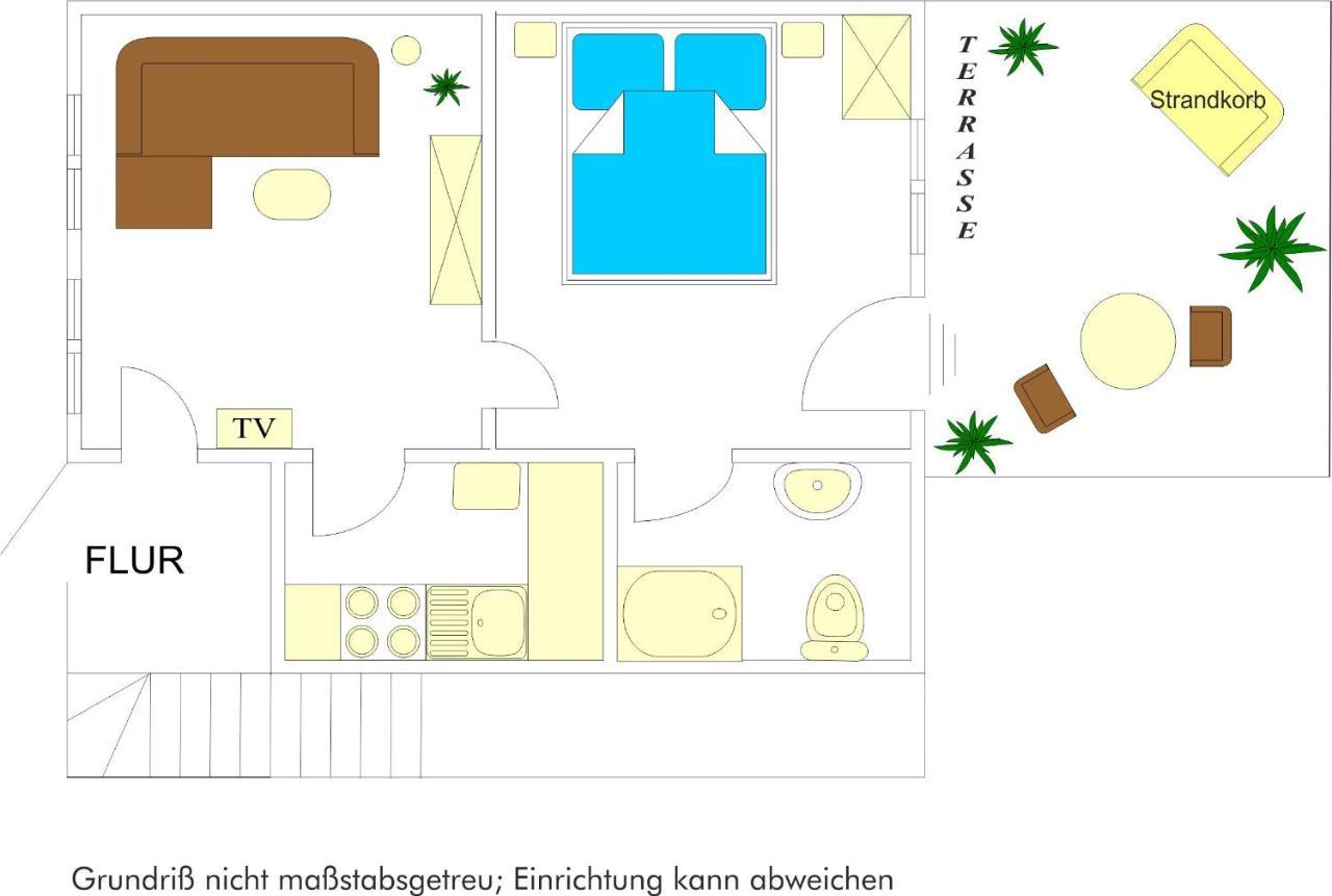 Appartamento Haus Friesenjungs Sankt Peter-Ording Esterno foto